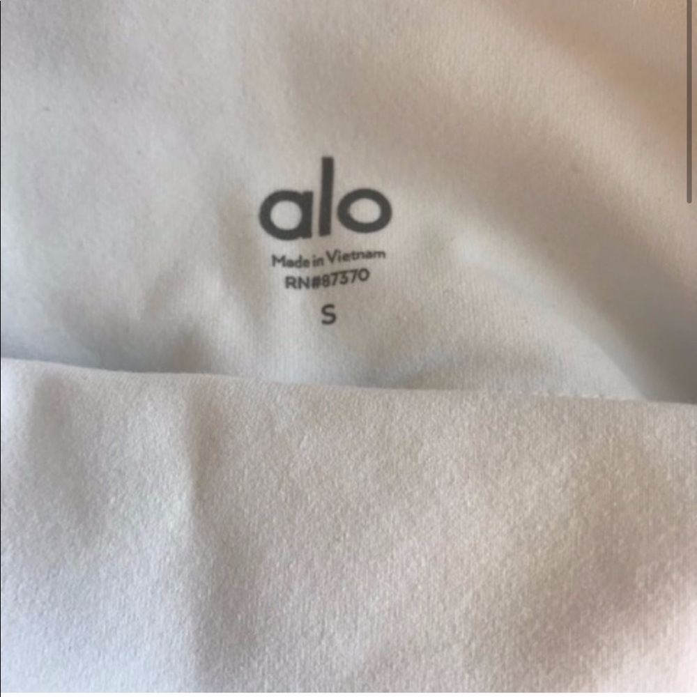 White Alo Airbrush Leggings